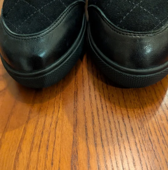Valentina Rangoni Black Leather/Quilted Booties - Size 6.5M - Picture 6 of 12